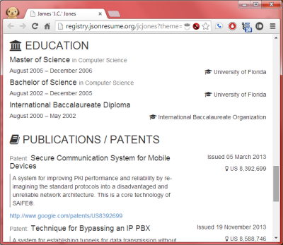 Education and Publications